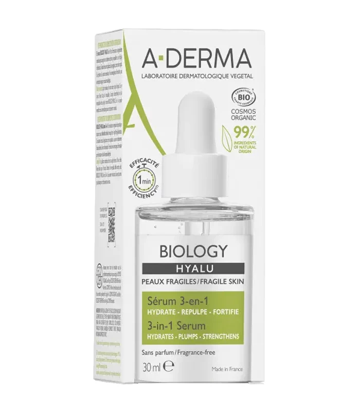 A Derma A-Derma - *Biology* - Sérum Visage 3 En 1 Hyalu – Image 2