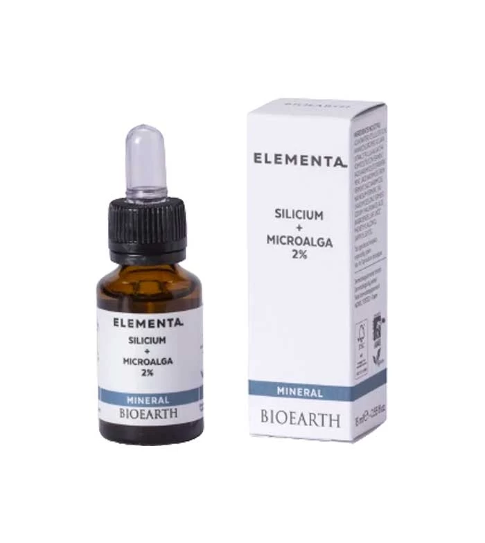 Bioearth - Sérum Visage Concentré 2% Silicium + Microalgues – Image 2