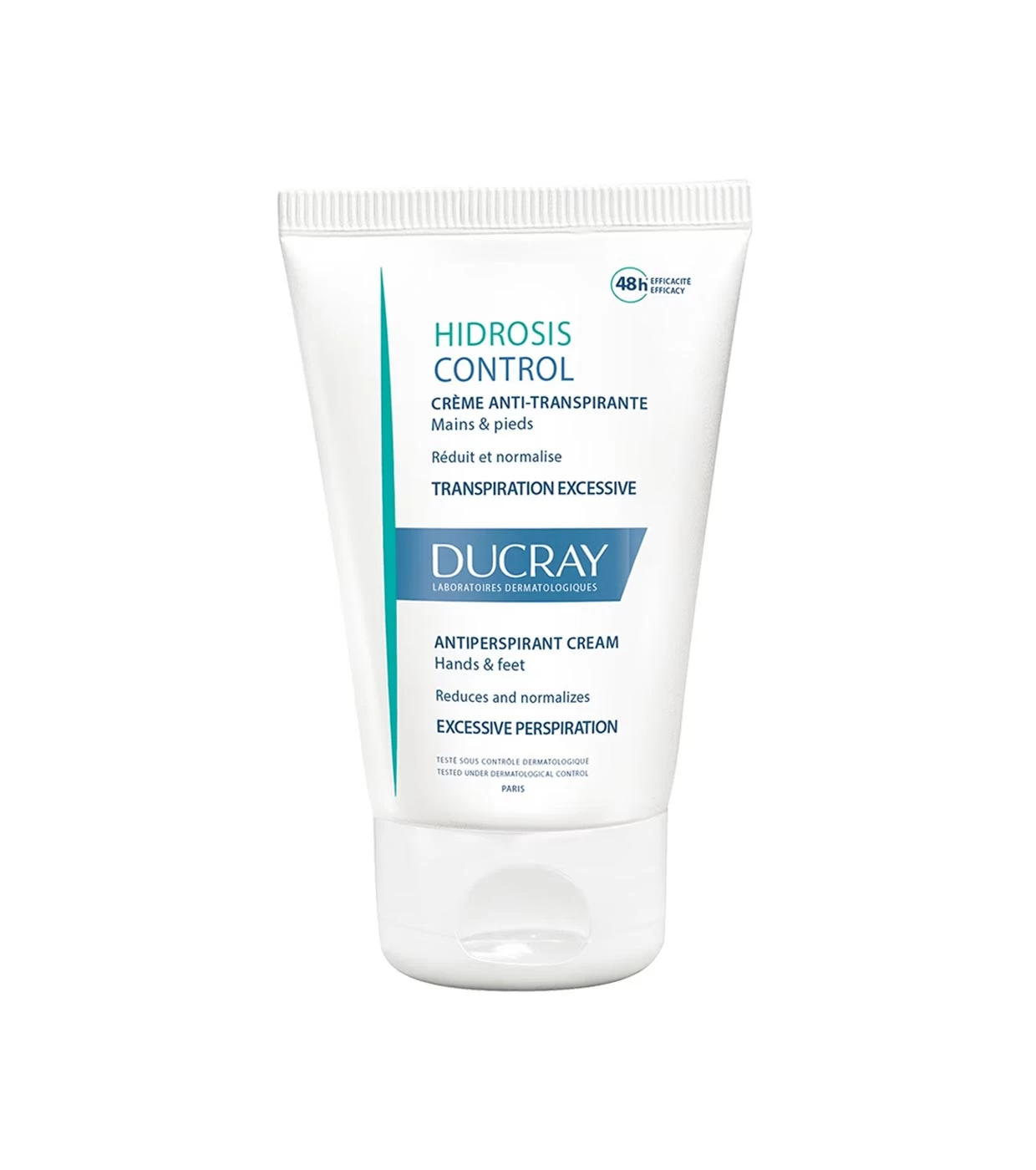 Ducray - Crème Anti-transpirante Visage, Mains Et Pieds Hidrosis Control