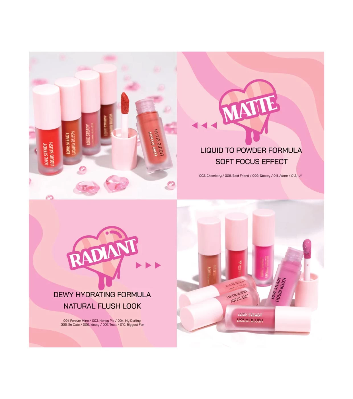 Moira - Blush Liquide Radiant Love Steady - 03: Honey Pie – Image 4