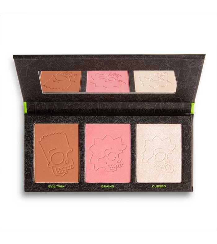 Makeup Revolution Revolution - *The Simpsons* - Palette Pour Le Visage - Spooktacular – Image 2