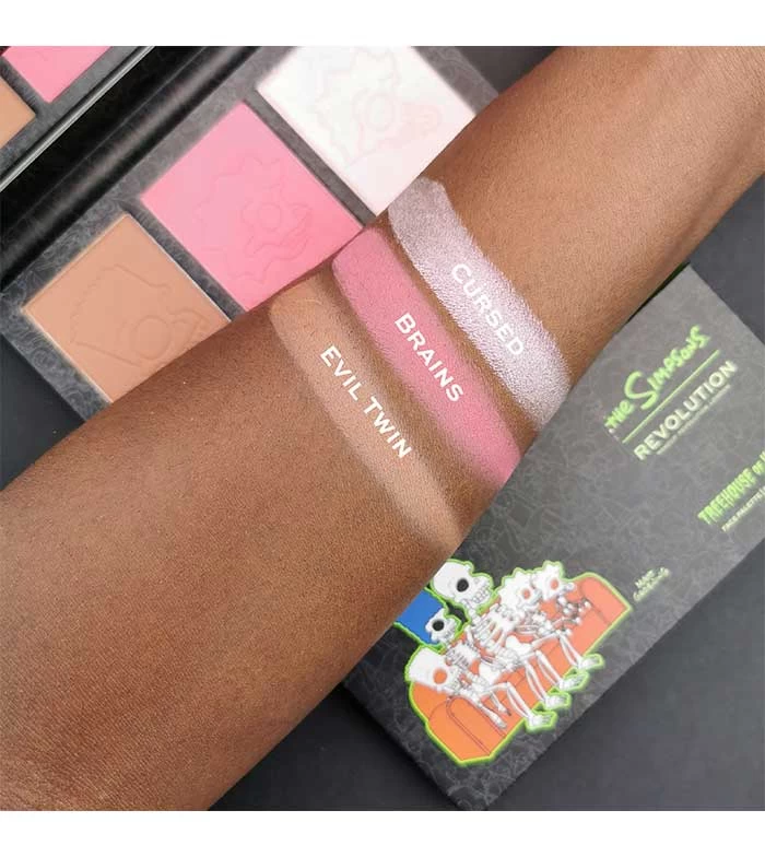 Makeup Revolution Revolution - *The Simpsons* - Palette Pour Le Visage - Spooktacular – Image 4