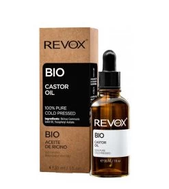 Revox - Huile De Ricin Pressée à Froid 100% Pure Bio