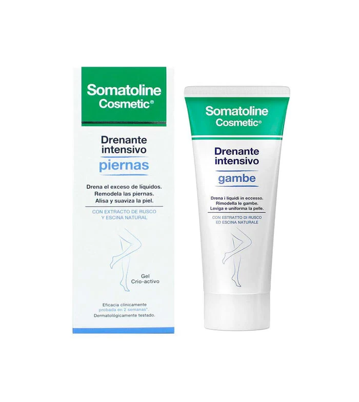 Somatoline Cosmetic - Gel Drainant Jambes Intensif à L'extrait De Petit Houx Et à L'escine Naturelle